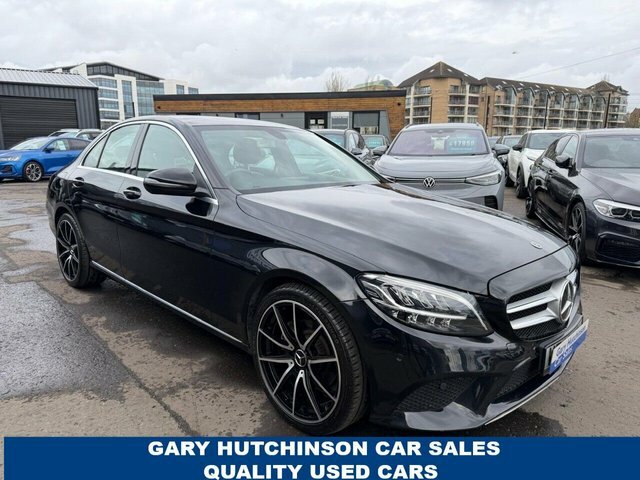 Mercedes-Benz C Class 1.5 C200 Mhev Eq Boost Sport Saloon G-t Black