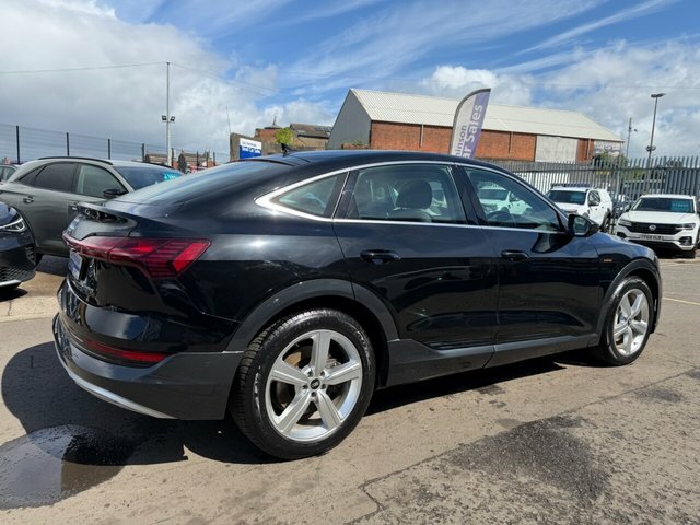 Audi E-tron 50 Technik Sportback Quattro 71. YF72UWW Black #3