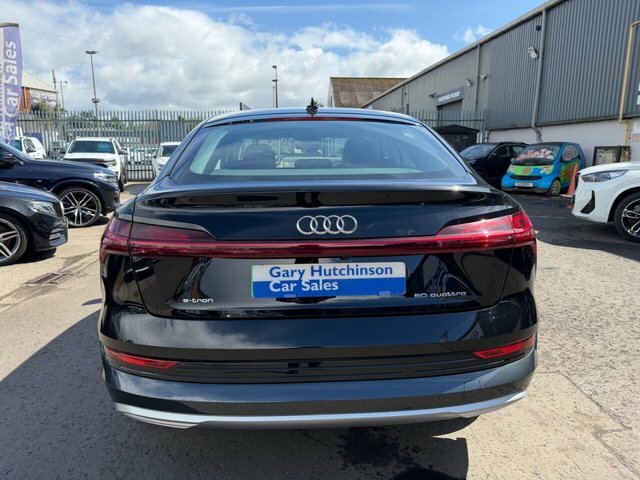 Audi E-tron 50 Technik Sportback Quattro 71. YF72UWW Black #4