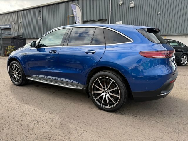 Mercedes-Benz EQC Eqc 400 80Kwh Amg Line Suv 4Mati FX72PYJ Blue #5