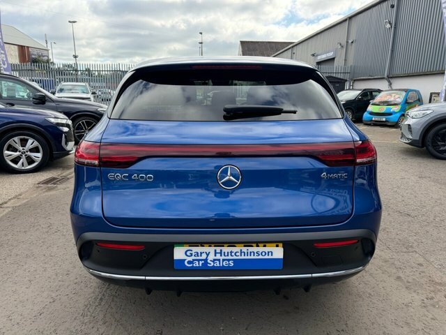Mercedes-Benz EQC Eqc 400 80Kwh Amg Line Suv 4Mati FX72PYJ Blue #4