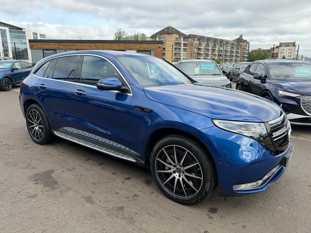 Mercedes-Benz EQC Eqc 400 80Kwh Amg Line Suv 4Mati FX72PYJ Blue #2