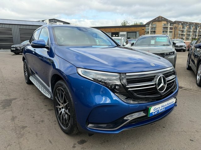 Mercedes-Benz EQC Eqc 400 80Kwh Amg Line Suv 4Mati FX72PYJ Blue #6