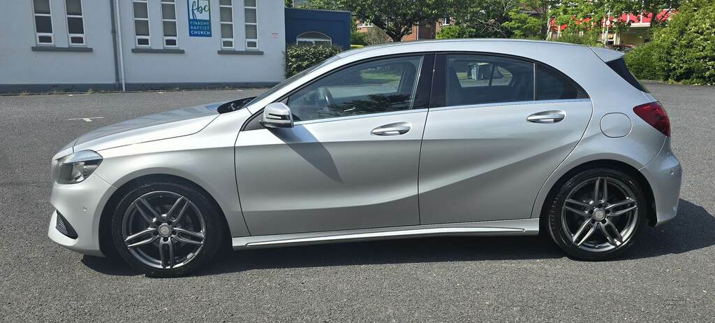 Mercedes-Benz A Class A180d Amg Line Executive FGZ2162 Silver #5