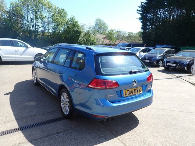 Volkswagen Golf Estate LD14BVK Blue #5