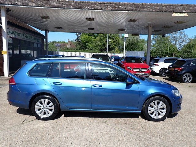 Volkswagen Golf Estate LD14BVK Blue #2