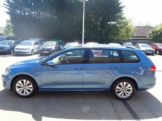 Volkswagen Golf Estate LD14BVK Blue #6