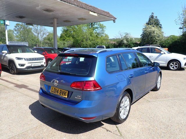 Volkswagen Golf Estate LD14BVK Blue #3