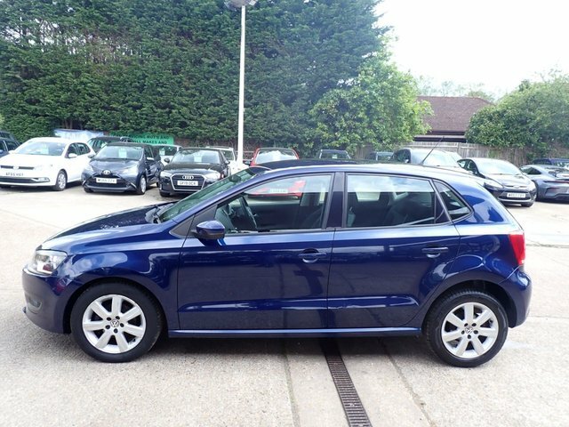 Volkswagen Polo Hatchback PJ59WDP Blue #6