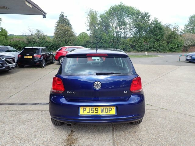 Volkswagen Polo Hatchback PJ59WDP Blue #4