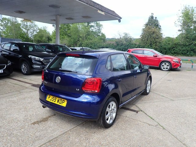 Volkswagen Polo Hatchback PJ59WDP Blue #3