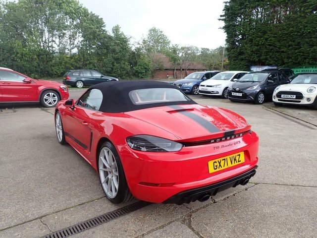 Porsche 718 Boxster Convertible Red #5
