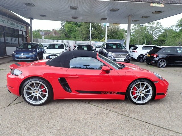 Porsche 718 Boxster Convertible Red #2