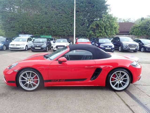Porsche 718 Boxster Convertible Red #6