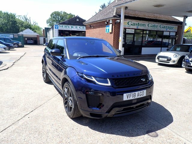 Land Rover Range Rover Evoque Suv Blue