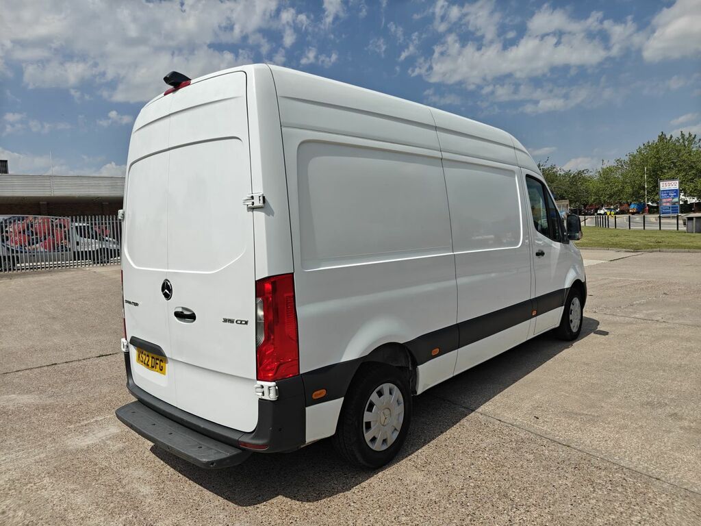 Mercedes-Benz Sprinter 2.0 315 Cdi Premium Panel Van Fw KS22DFG White #5