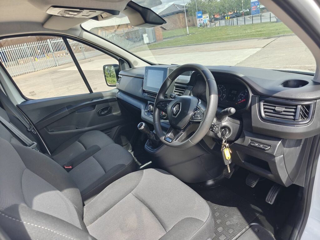 Renault Trafic 2.0 Dci Blue Sl28 Business Panel Van M WP73MXU White #4
