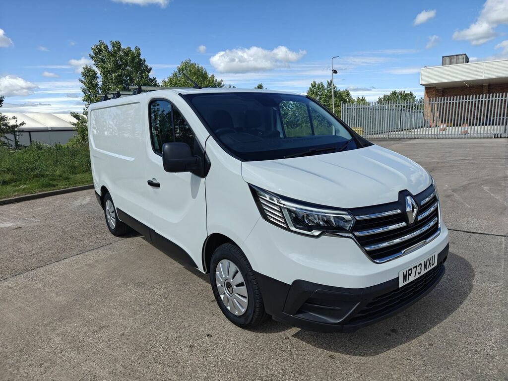 Renault Trafic 2.0 Dci Blue Sl28 Business Panel Van M White