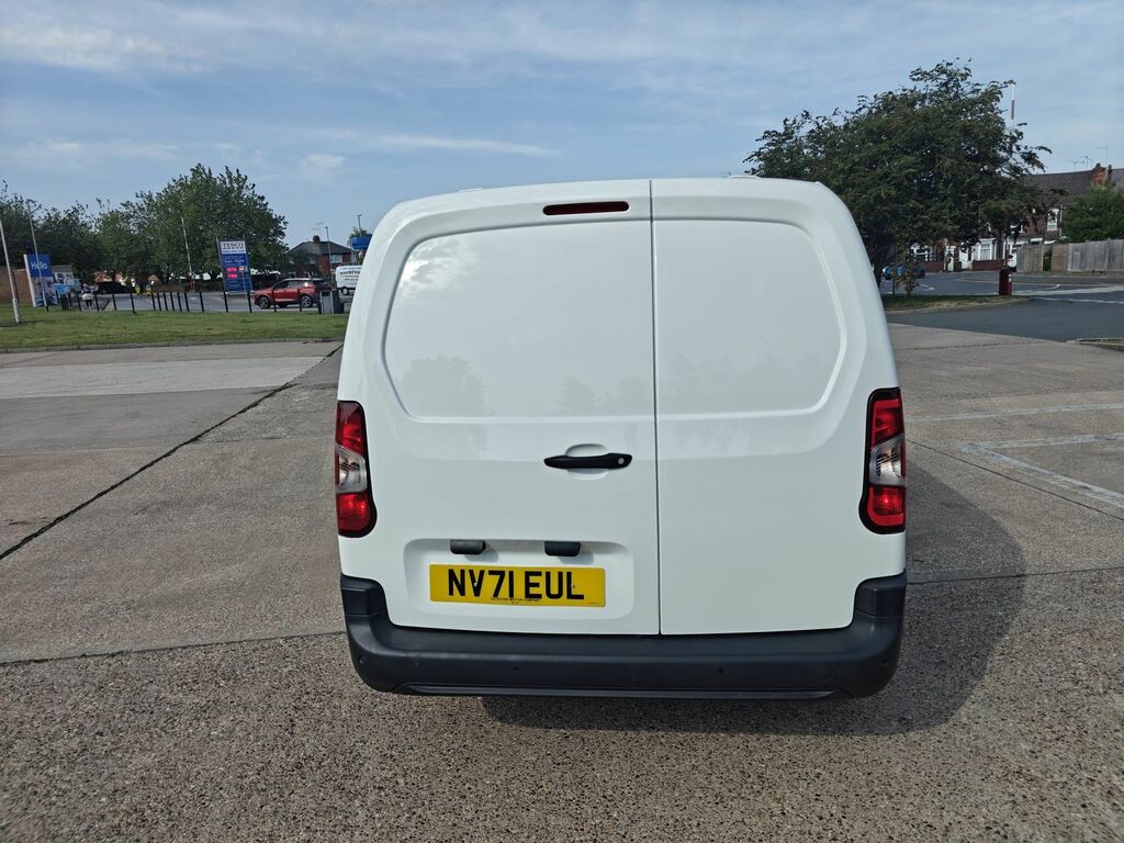 Peugeot Partner 1.5 Bluehdi 950 Professional Premium Long Panel Va NV71EUL White #6