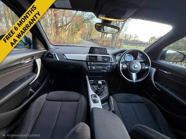 BMW 1 Series 120D M Sport Shadow YK18MGX Grey #2
