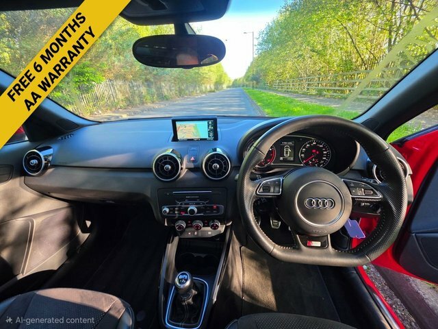 Audi A1 Tfsi Black Edition Sportback KR18RFJ Red #2