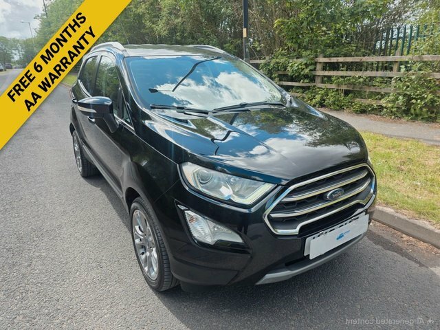Ford Ecosport Ecoboost Titanium Suv Black