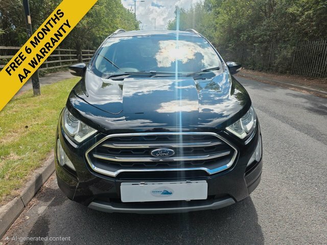 Ford Ecosport Ecoboost Titanium Suv RA18RVU Black #3