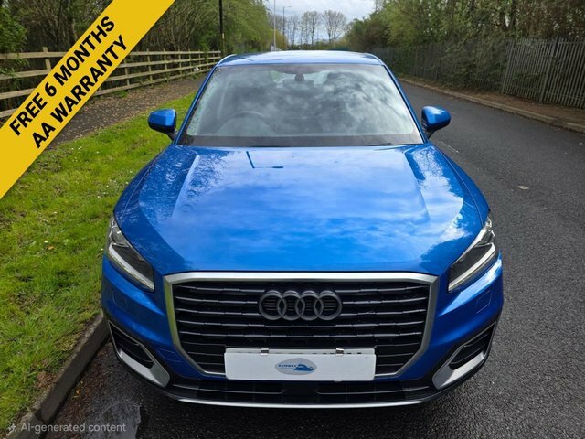 Audi Q2 Tdi Sport Suv HG67UNN Blue #3