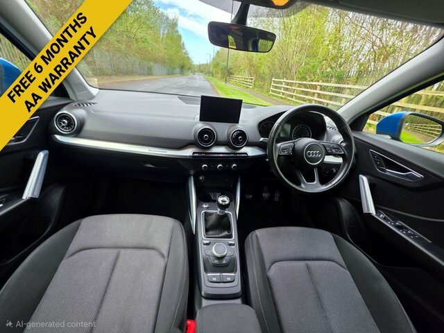 Audi Q2 Tdi Sport Suv HG67UNN Blue #2