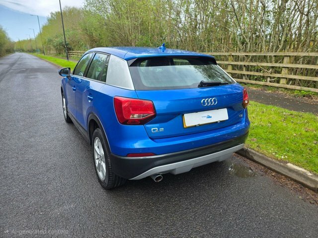 Audi Q2 Tdi Sport Suv HG67UNN Blue #5