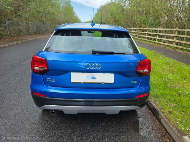 Audi Q2 Tdi Sport Suv HG67UNN Blue #6