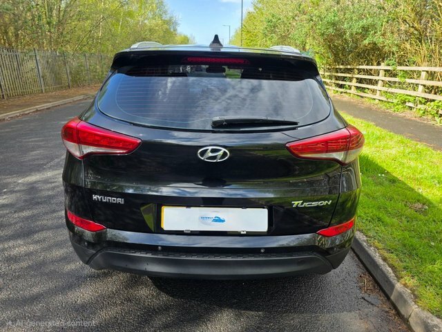 Hyundai Tucson Crdi Blue Drive Se DN65JDF Black #5