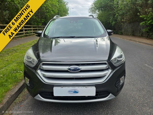Ford Kuga Tdci Titanium Suv PE67MLV Grey #3