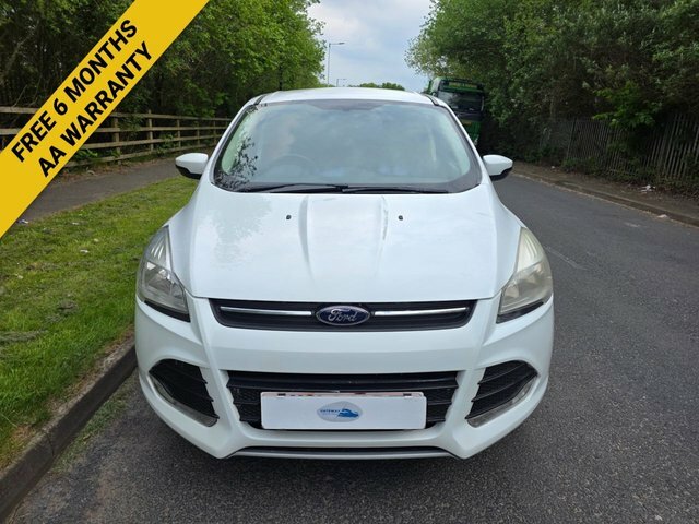 Ford Kuga Tdci Zetec Suv NV14VOF White #3