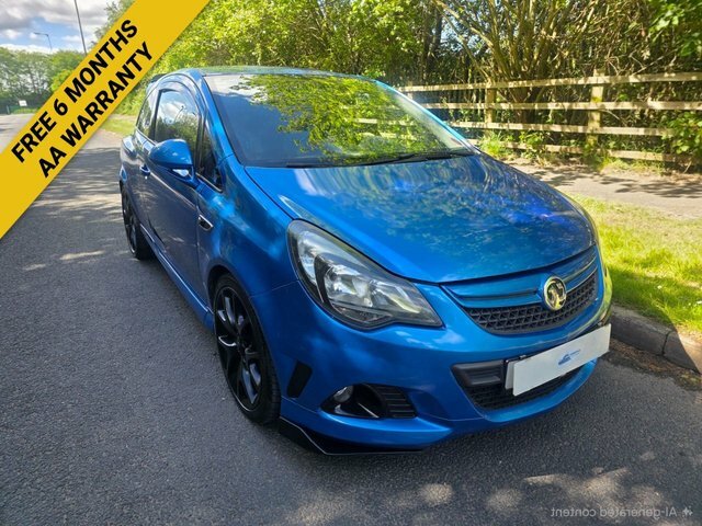 Vauxhall Corsa 16V Vxr Hatchback Blue