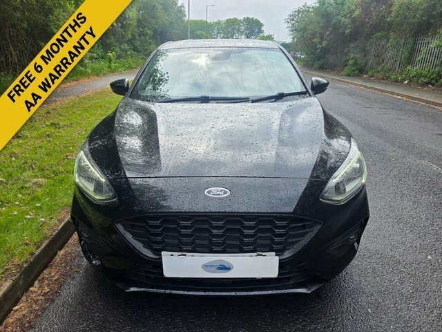 Ford Focus Ecoblue St-line X Hatchback YJ68TNZ Black #3