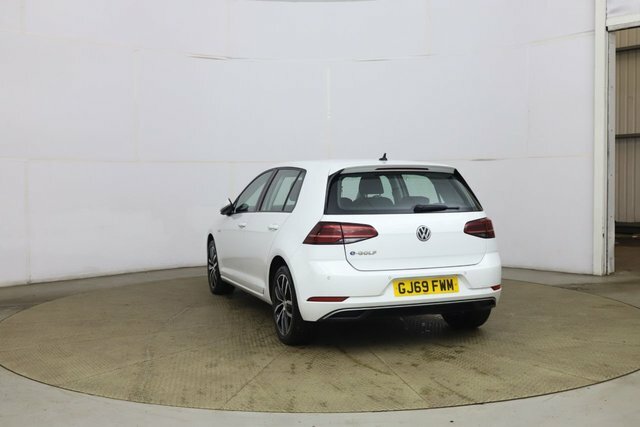 Volkswagen e-Golf E-golf Hatchback GJ69FWM White #4