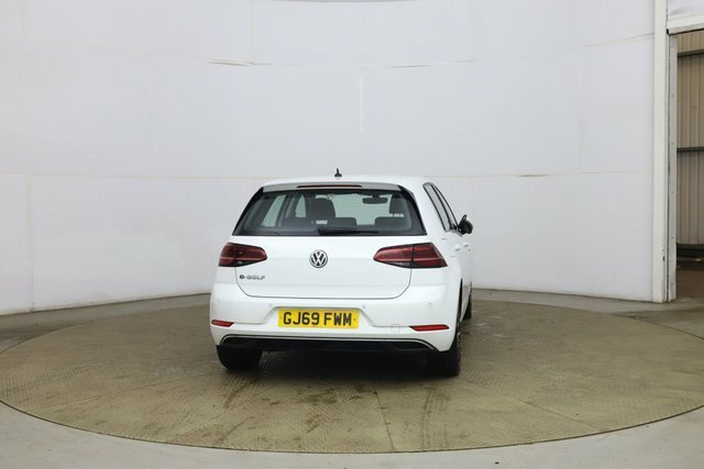 Volkswagen e-Golf E-golf Hatchback GJ69FWM White #3
