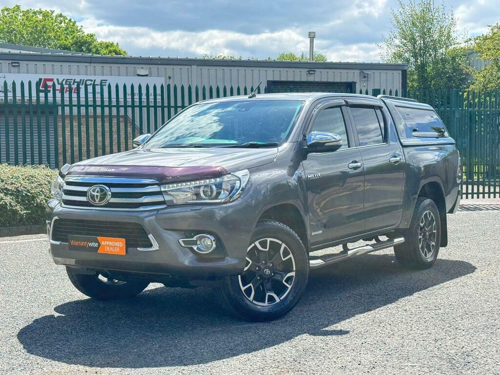 Toyota HILUX 2.4 D-4d Invincible X Pickup Double Cab Grey #3
