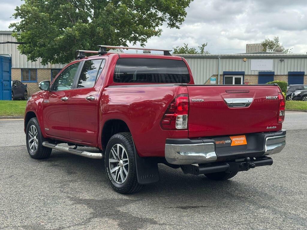 Toyota HILUX 2.4 D-4d Invincible 4Wd Euro 6 Red #5