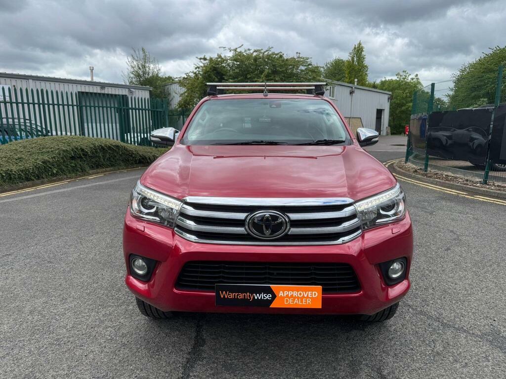 Toyota HILUX 2.4 D-4d Invincible 4Wd Euro 6 Red #2