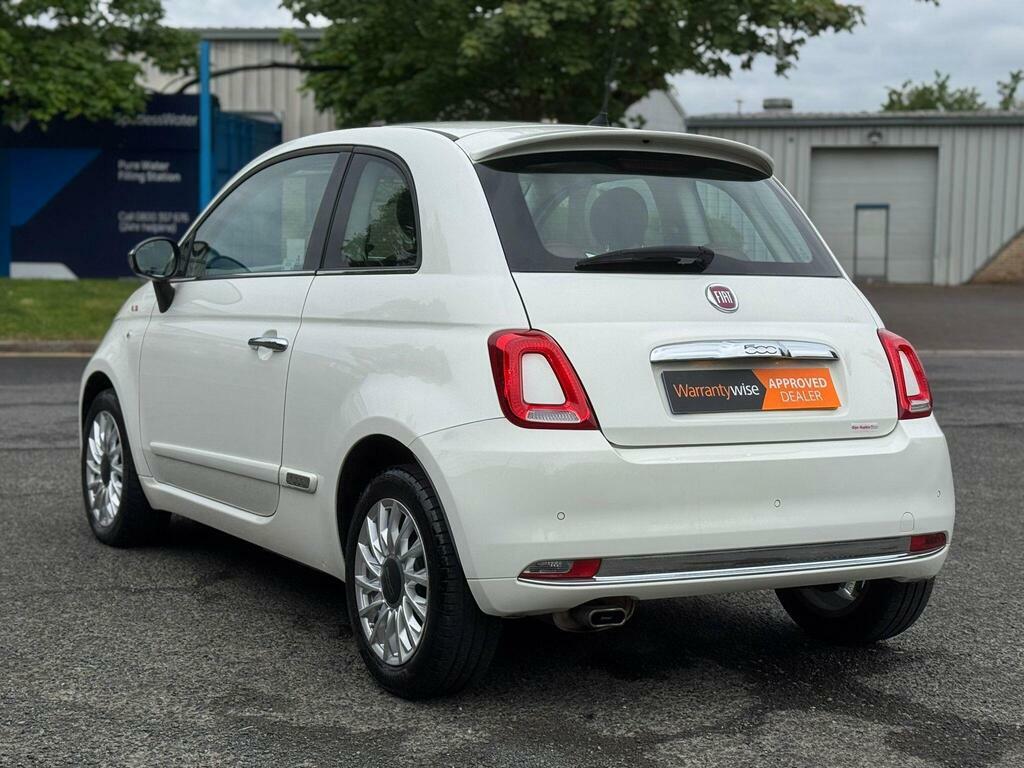 Fiat 500 1.2 Lounge Dualogic Euro 6 S S  White #5