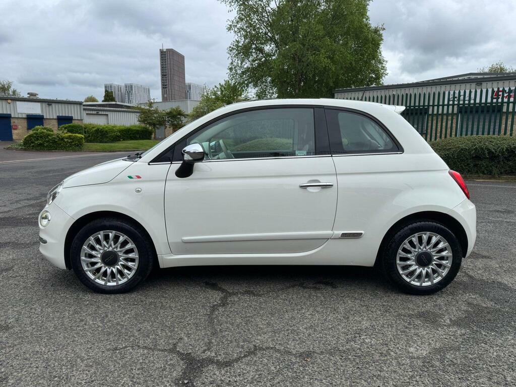 Fiat 500 1.2 Lounge Dualogic Euro 6 S S  White #4