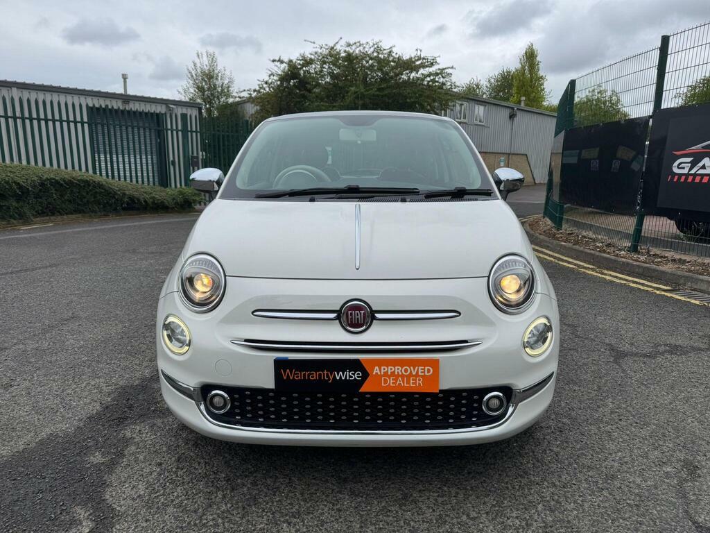 Fiat 500 1.2 Lounge Dualogic Euro 6 S S  White #2