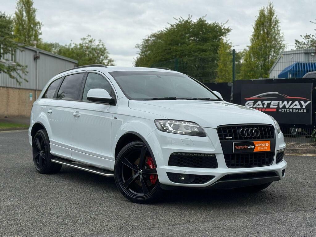 Audi Q7 3.0 Tdi V6 S Line Plus Tiptronic Quattro Euro 5 S White