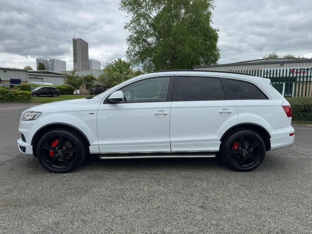 Audi Q7 3.0 Tdi V6 S Line Plus Tiptronic Quattro Euro 5 S White #4