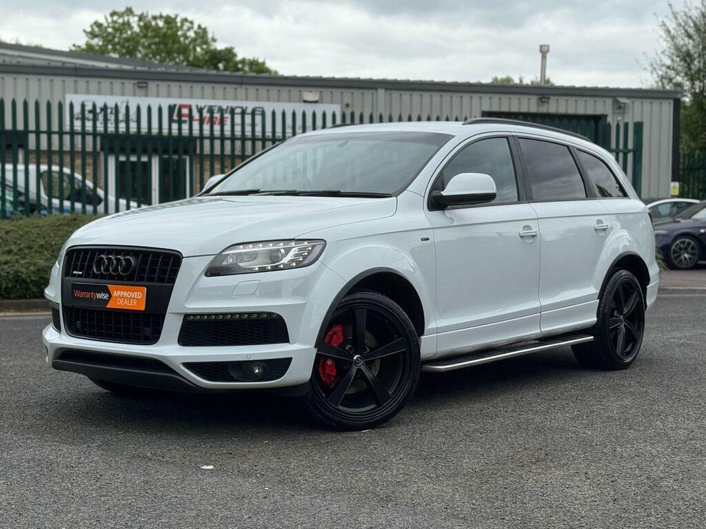 Audi Q7 3.0 Tdi V6 S Line Plus Tiptronic Quattro Euro 5 S White #3