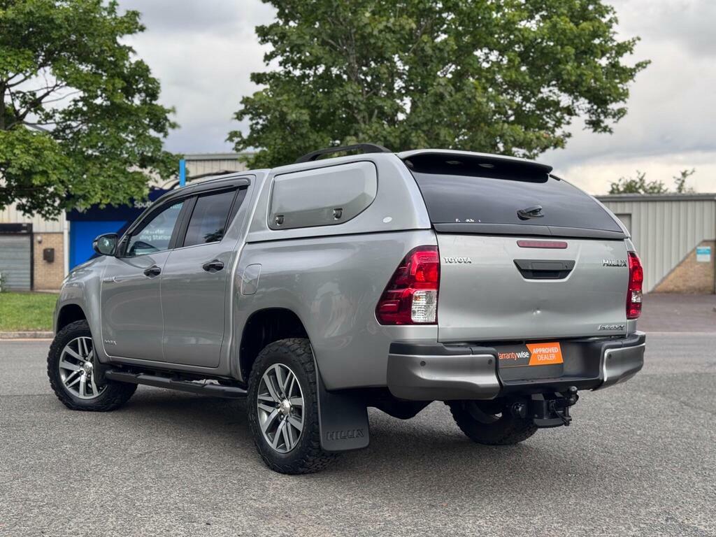 Toyota HILUX 2.4 D-4d Invincible X 4Wd Euro 6 S S Silver #6