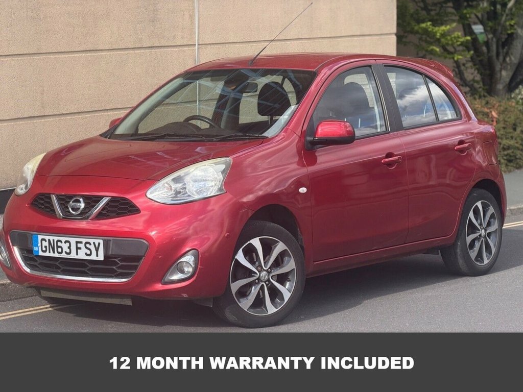 Nissan Micra 1.2L Tekna Red