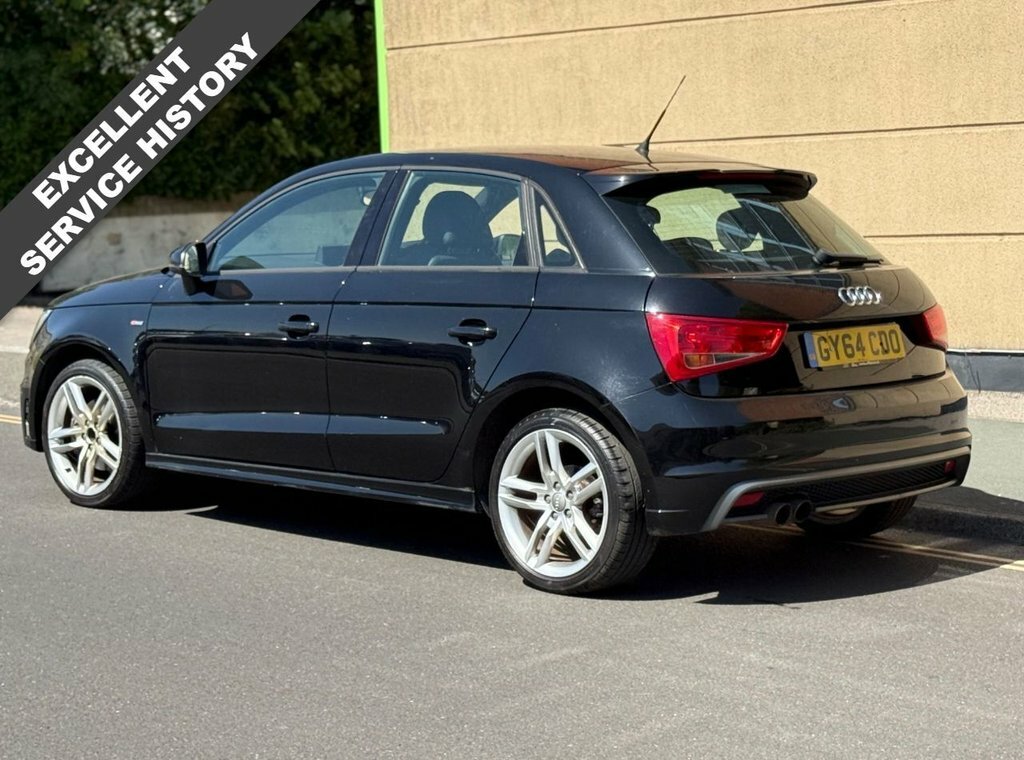 Audi A1 1.4L S Line GY64CDO Black #4